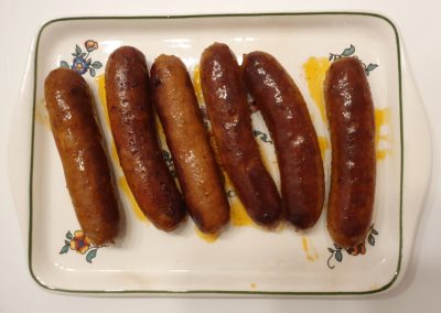The merguez are ready!